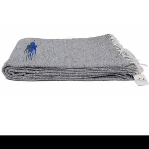 Heather Gray Baja Thunderbird Blanket